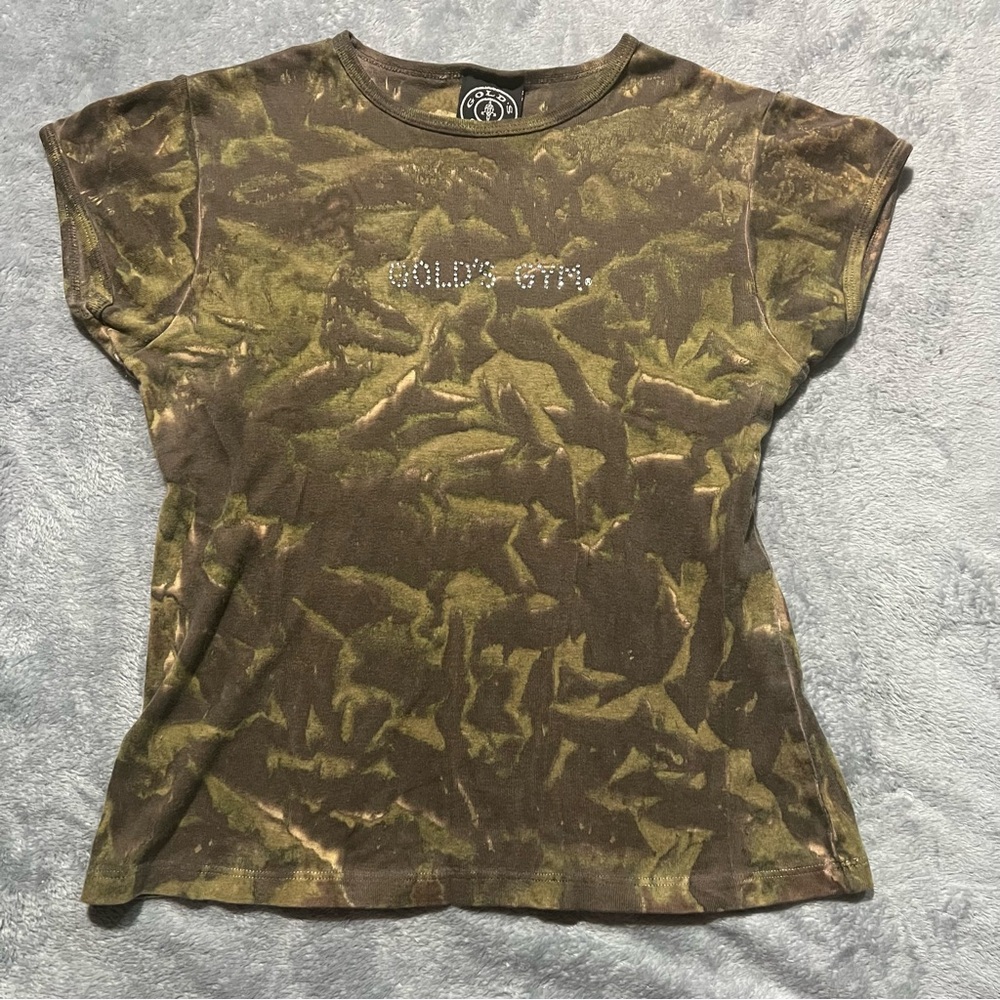 Olive Green Graphic T-Shirt